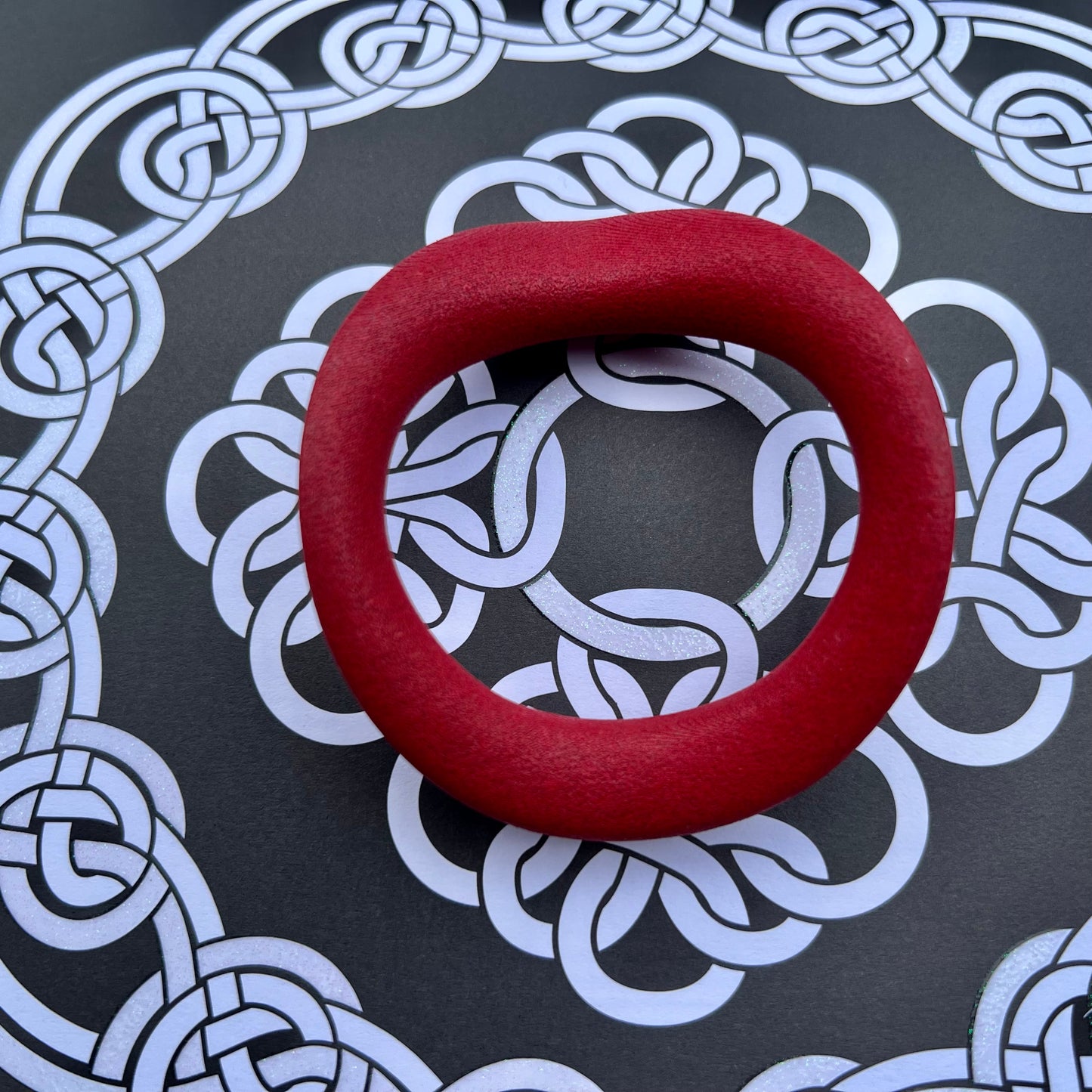 Versandbereit - JNada - Vigor Red Tumbled 50MM/1.97INCH
