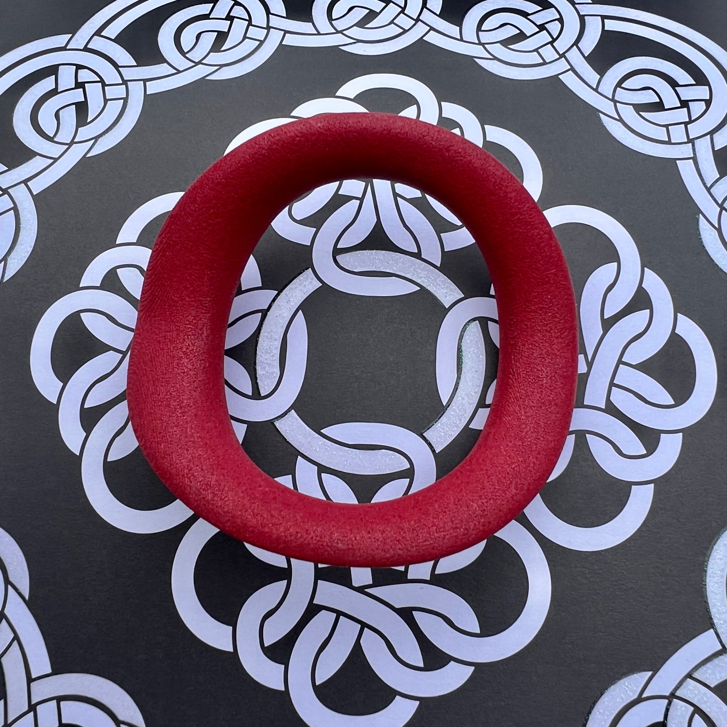 Versandbereit - JNada - Vigor Red Tumbled 50MM/1.97INCH