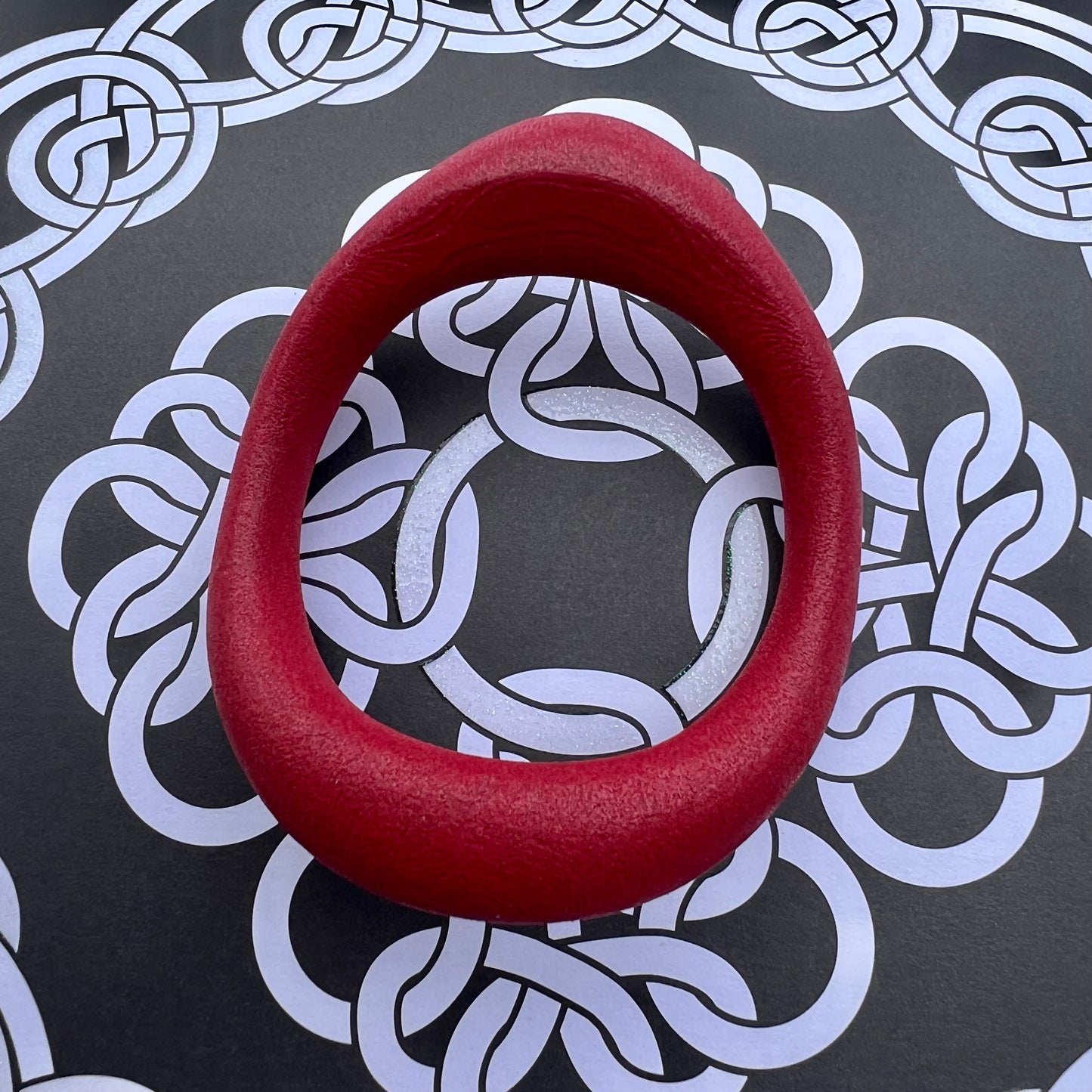 Versandbereit - JNada - Vigor Red Tumbled 50MM/1.97INCH