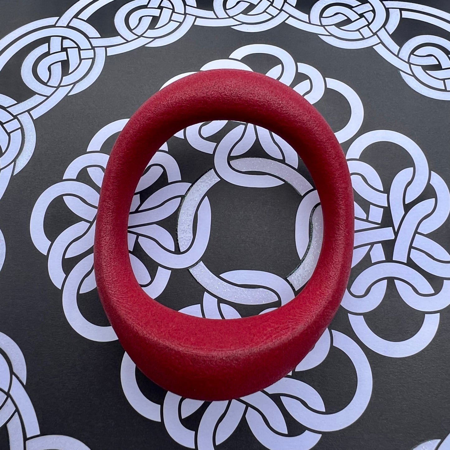 Versandbereit - JNada - Vigor Red Tumbled 50MM/1.97INCH