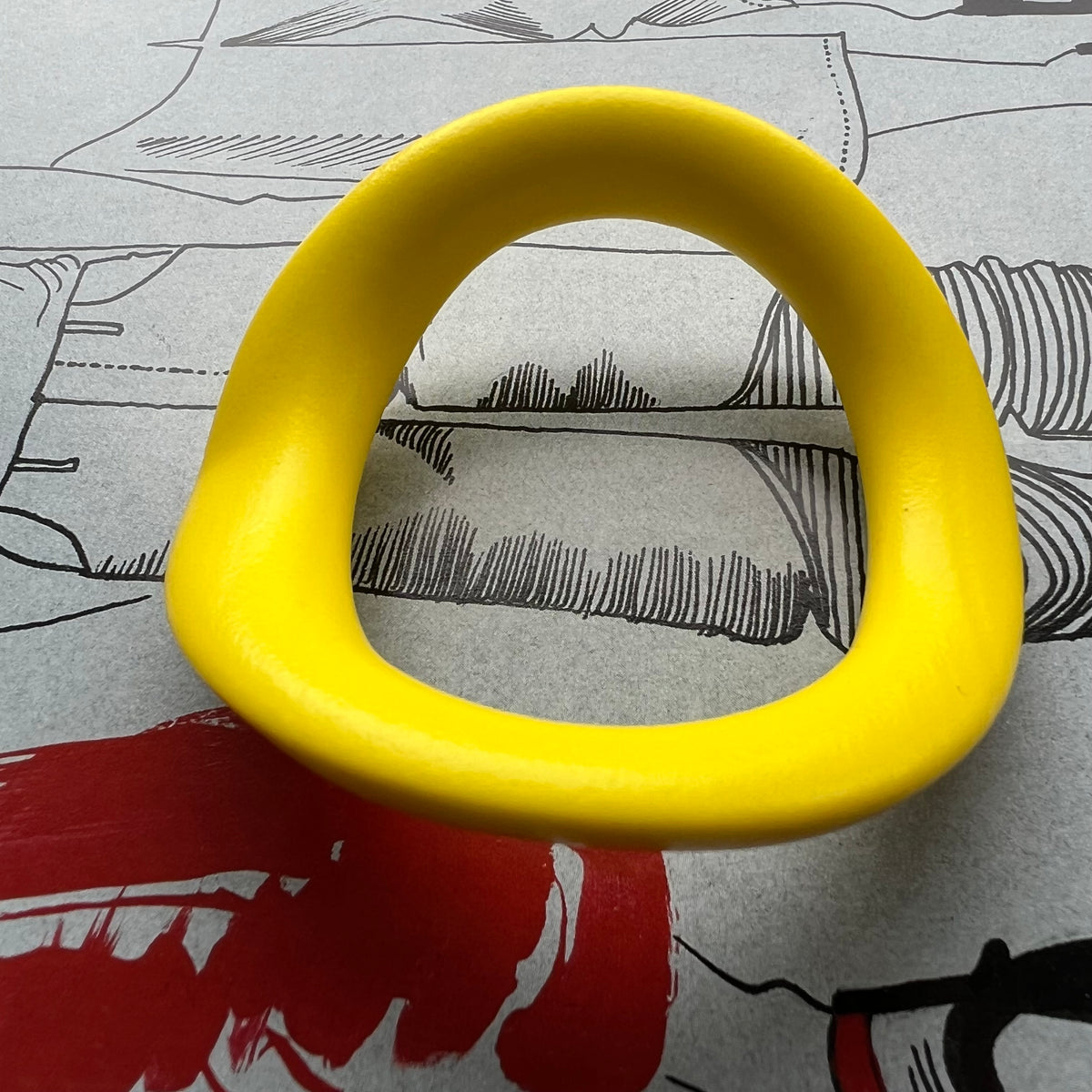 Ready to be Shipped - JNada - Yellow Polished 47.5MM/1.87INCH | Velv'Or
