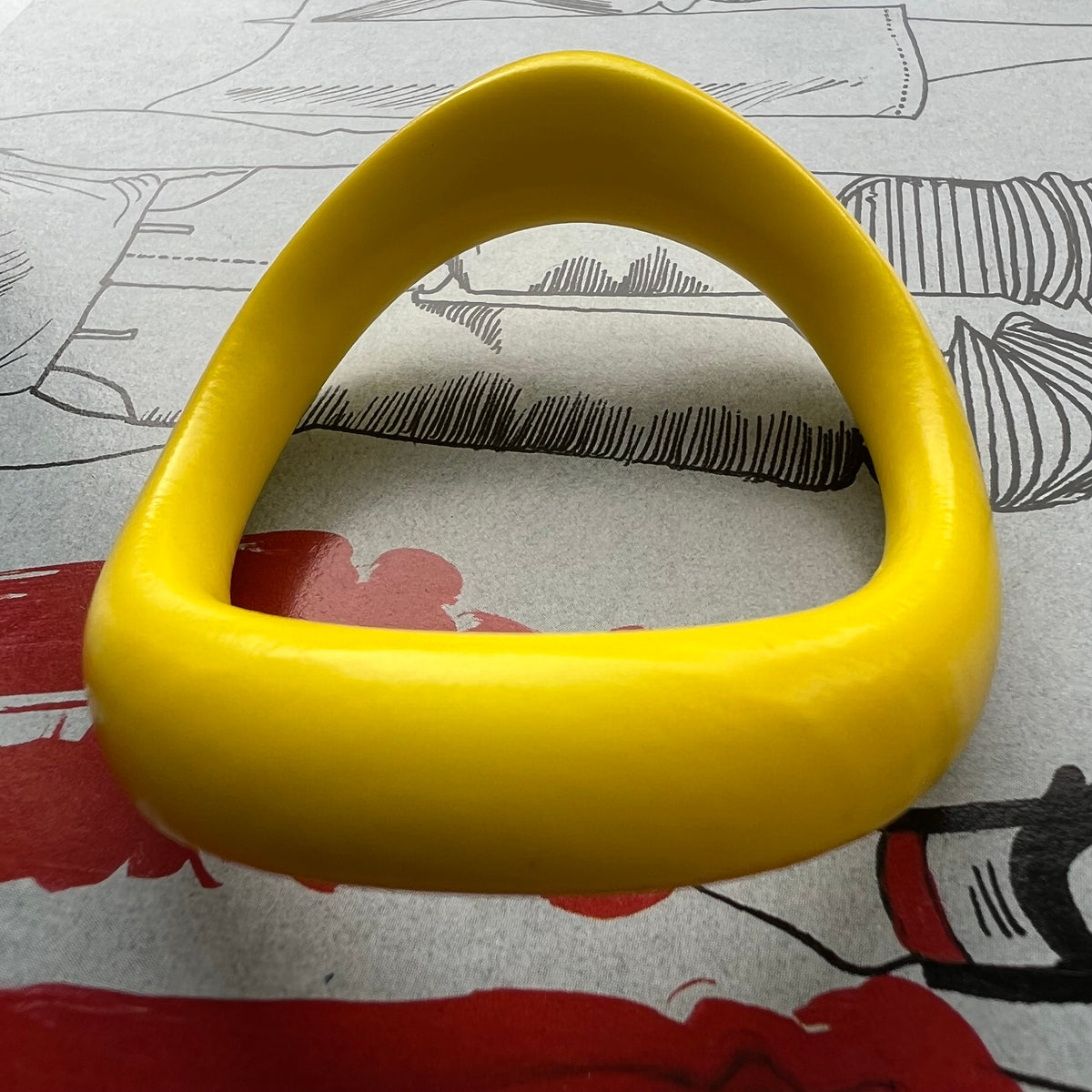 Ready to be Shipped - JNada - Yellow Polished 47.5MM/1.87INCH | Velv'Or