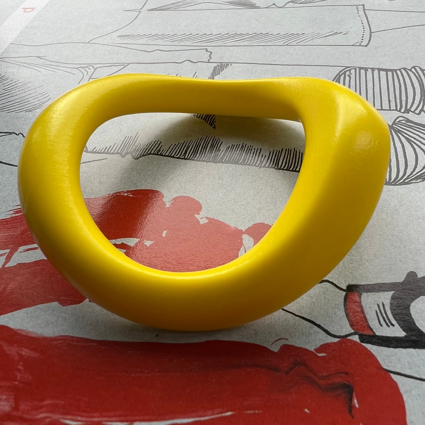 Ready to be Shipped - JNada - Yellow Polished 47.5MM/1.87INCH | Velv'Or