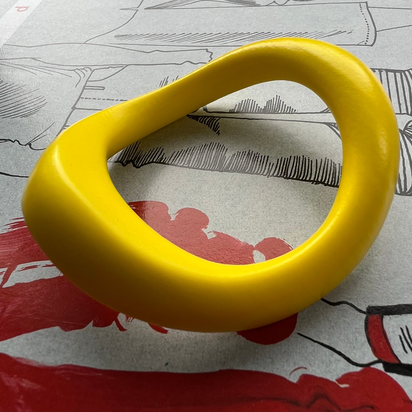 Ready to be Shipped - JNada - Yellow Polished 47.5MM/1.87INCH | Velv'Or