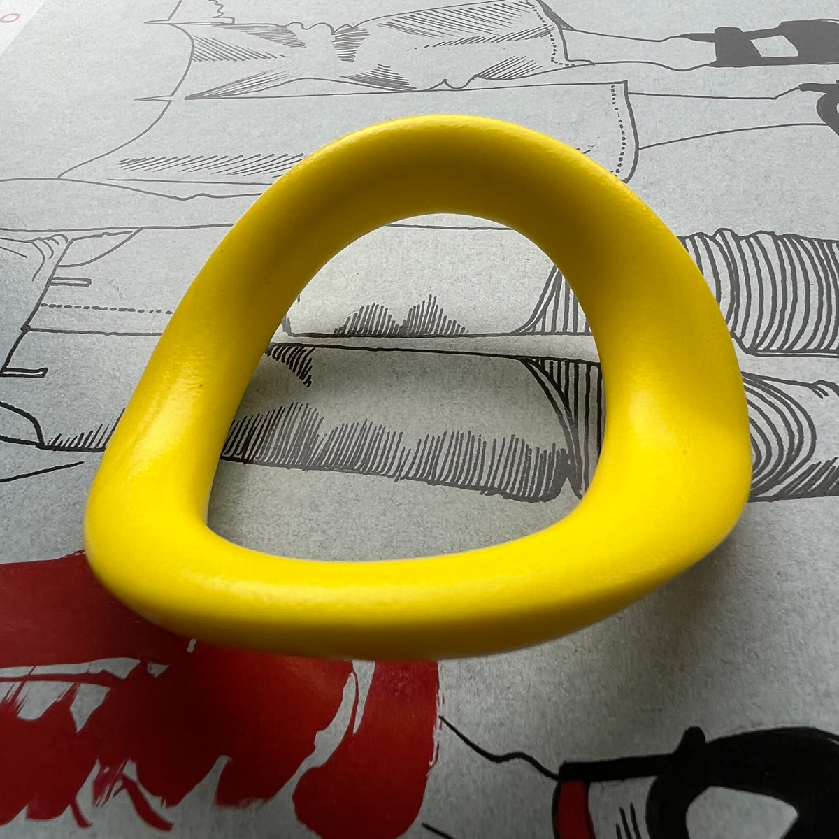 Ready to be Shipped - JNada - Yellow Polished 47.5MM/1.87INCH | Velv'Or