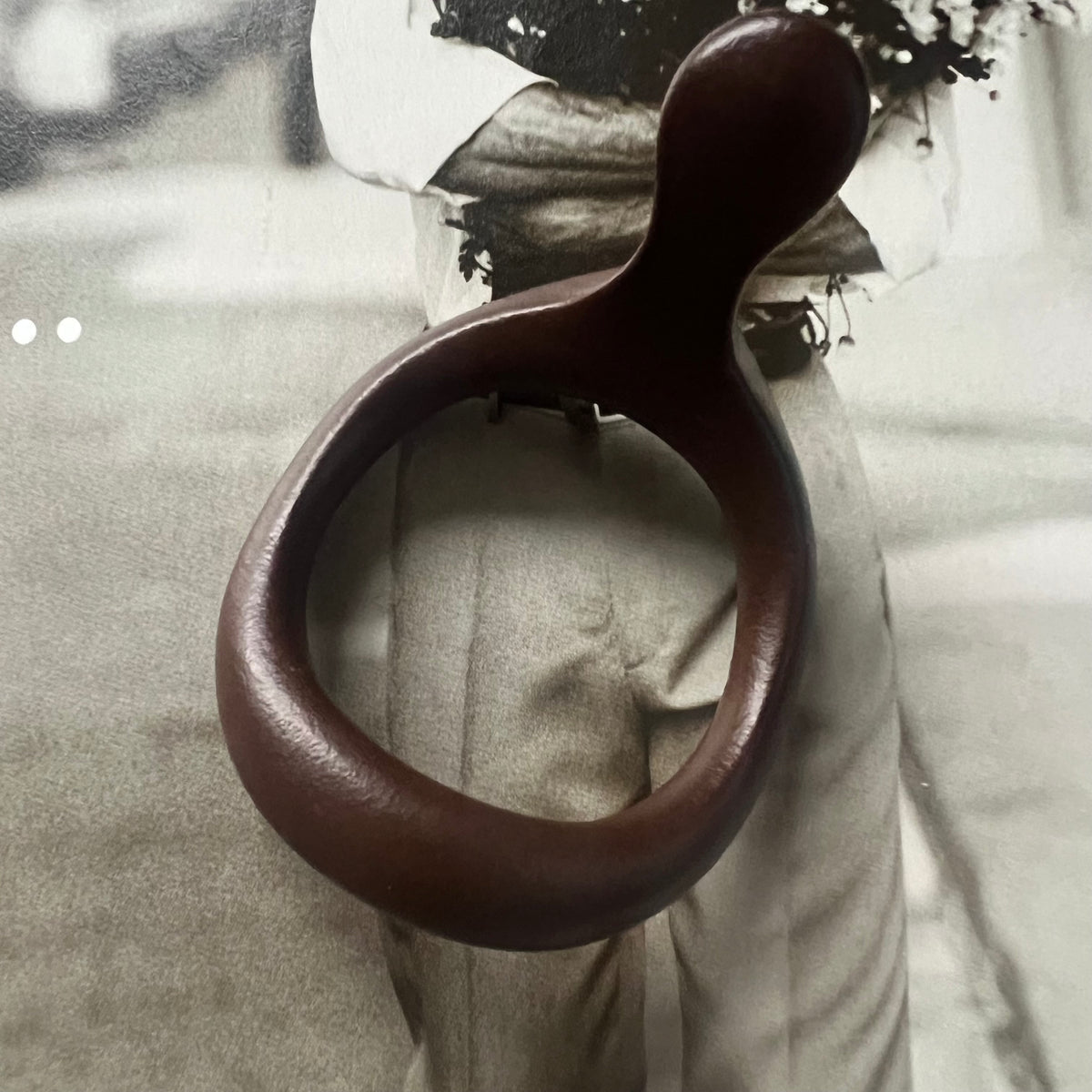 Ready to be Shipped - JNaja - Brown Polished 47.5MM/1.87INCH
