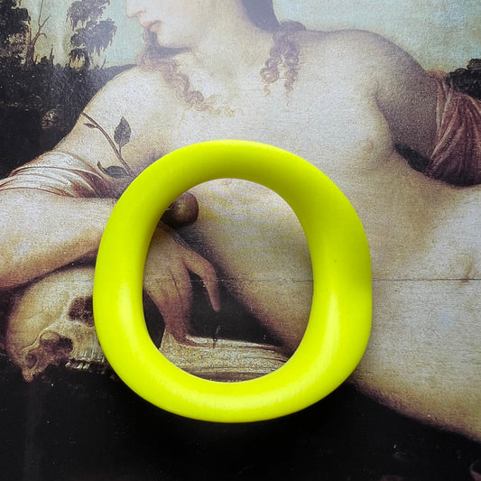 Ready to be shipped - JNada - Yellow Neon Polished 50MM/1.97INCH