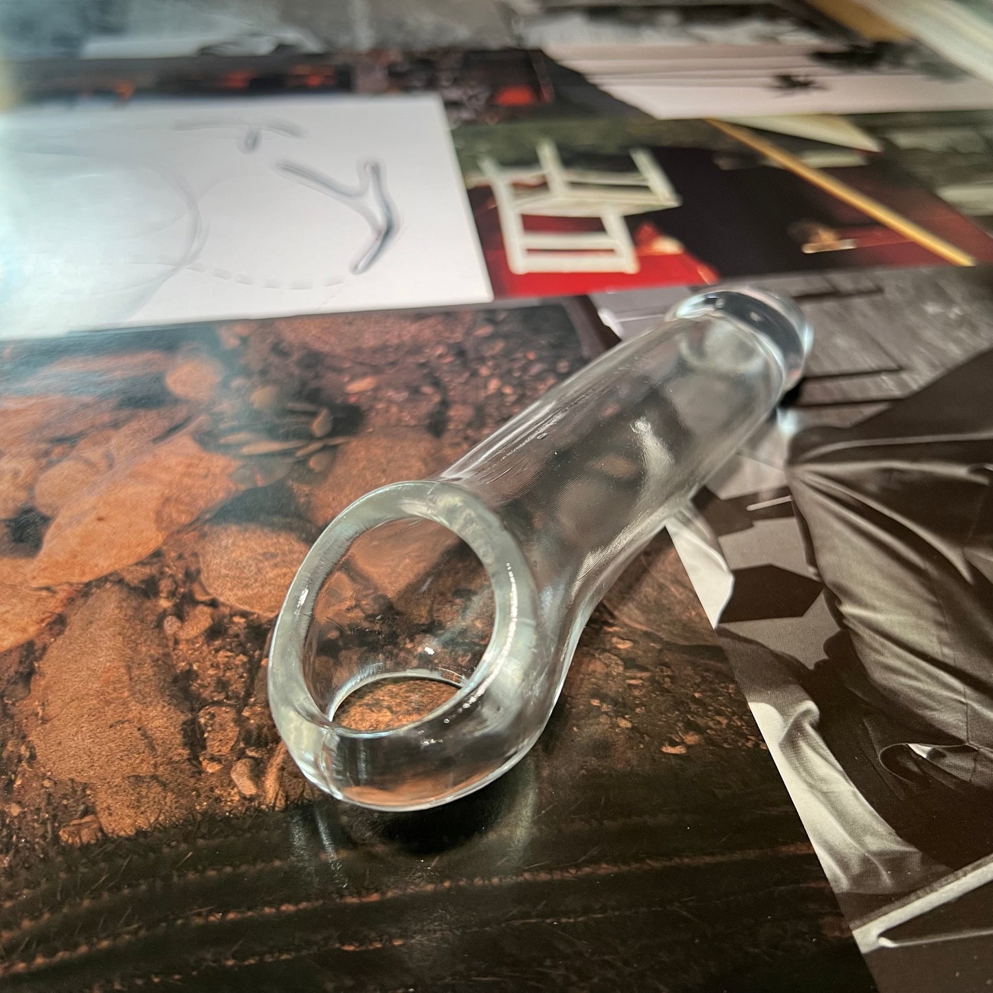 Penis Sleeve Clear SAMPLE 173MM 36MM
