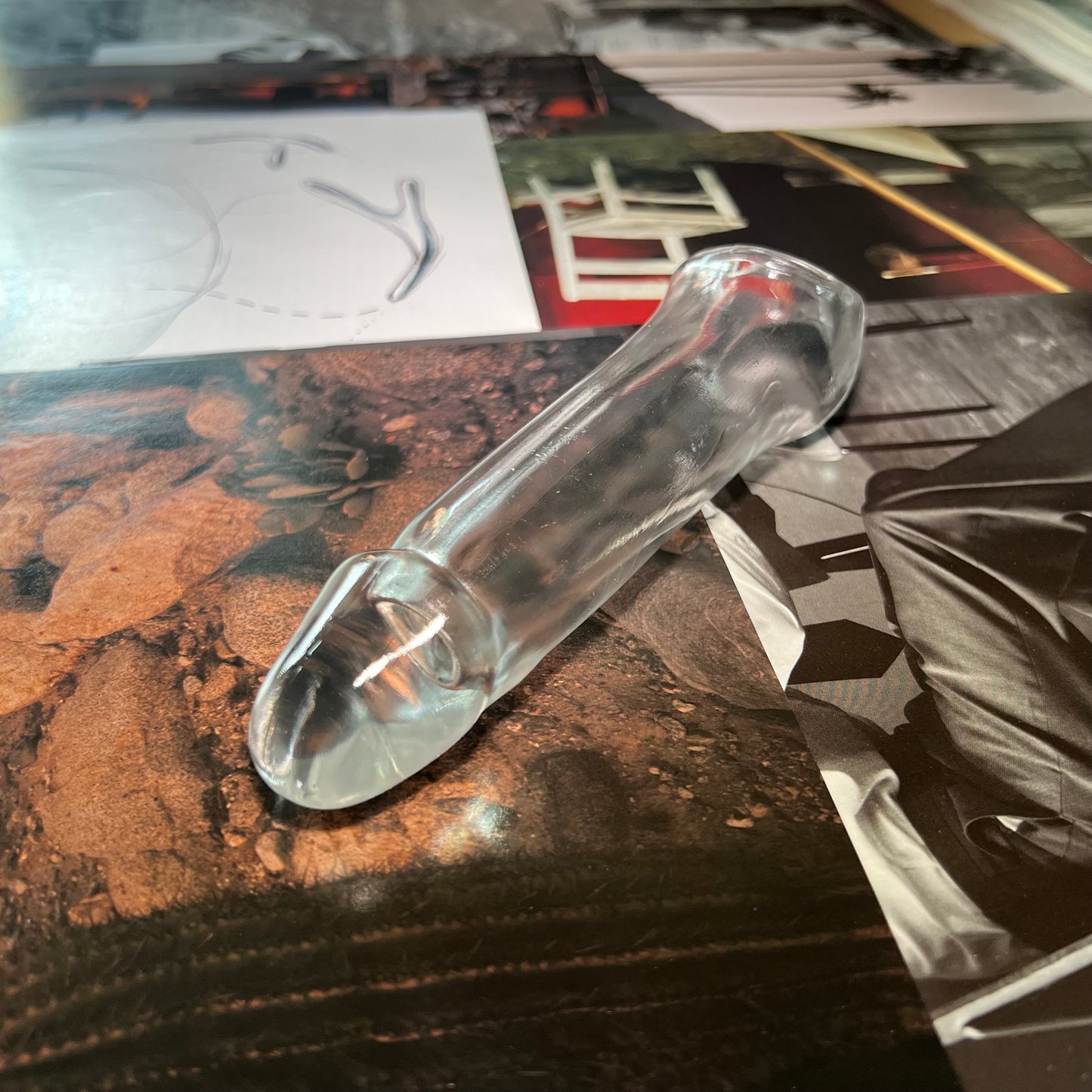 Penis Sleeve Clear SAMPLE 173MM 36MM