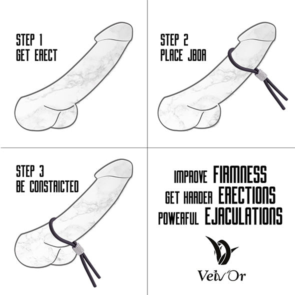 JBoa 301 Adjustable Penis Ring - Velv'Or