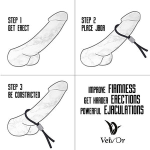 JBoa 303 Adjustable Penis Ring - Velv'Or